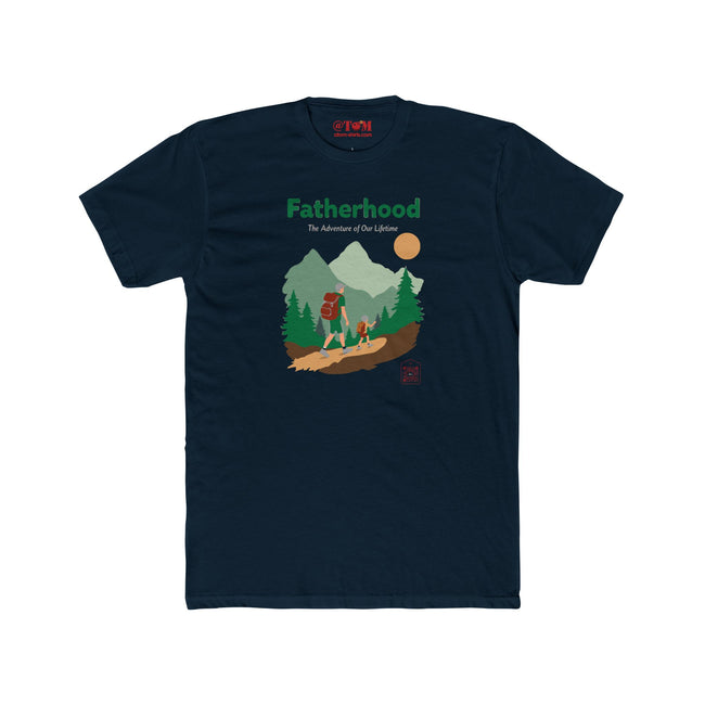 Fatherhood Adventure T Shirt – Dad & Son Hiking Gift