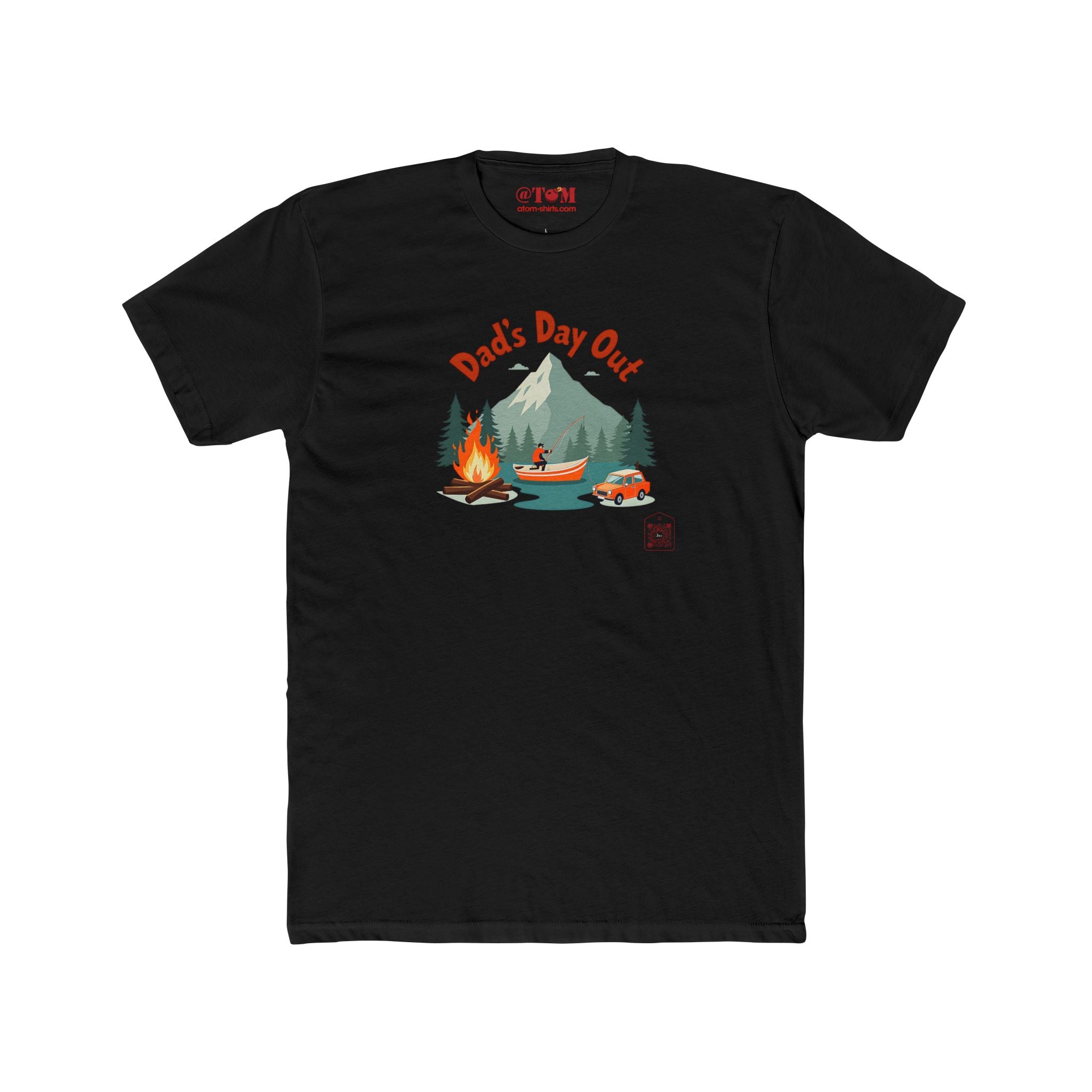 Outdoor Dad T Shirt – Adventure Camping & Fishing Tee
