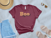 Beautiful Boo Graphic Tee Perfect Autumn Apparel Product Type