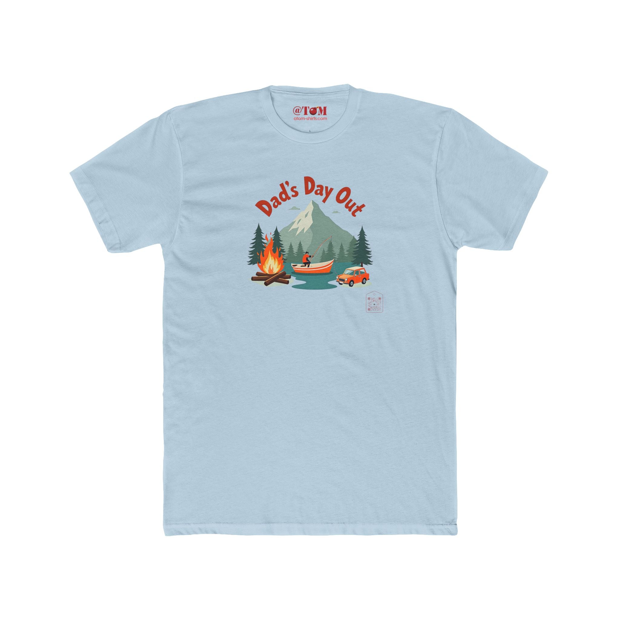 Outdoor Dad T Shirt – Adventure Camping & Fishing Tee