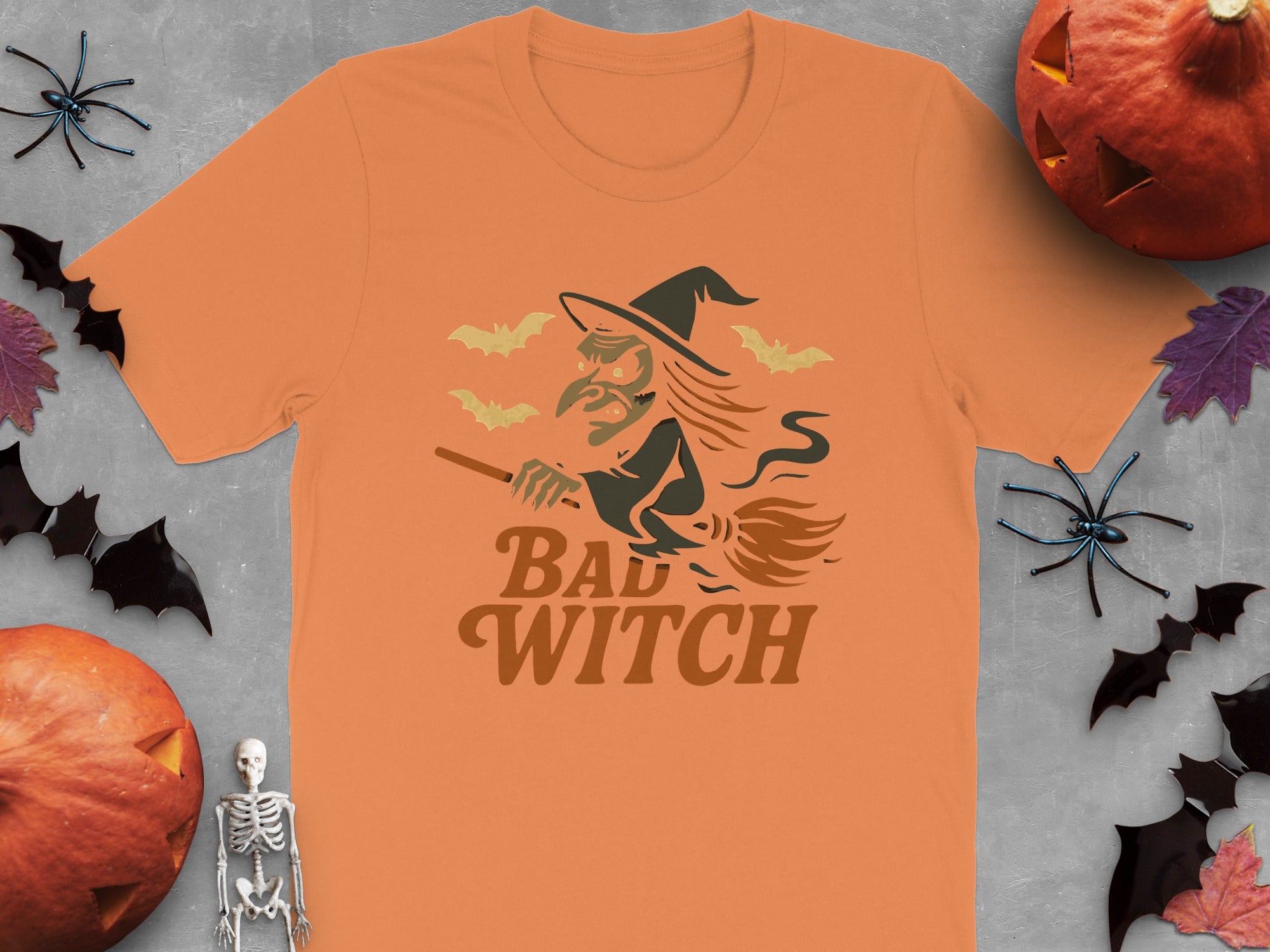 Halloween Bad Witch Graphic Tee Product