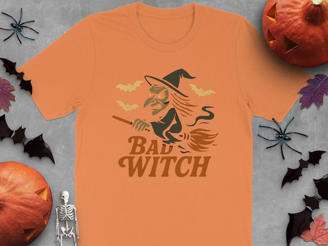 Halloween Bad Witch Graphic Tee Product