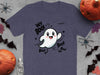Hey Boo Halloween Ghost Graphic Print T-shirt product
