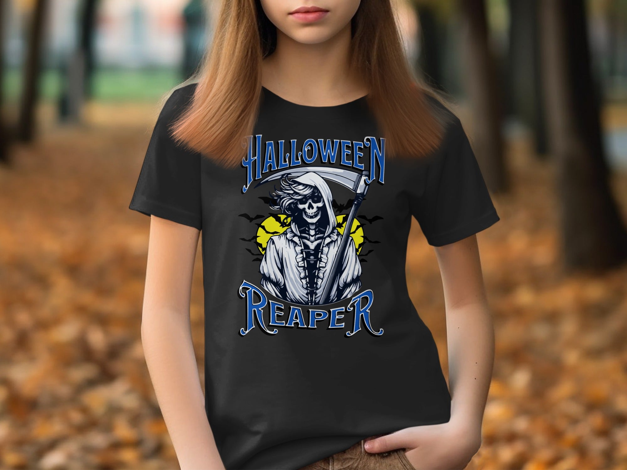 Halloween Reaper Graphic T-Shirt product type