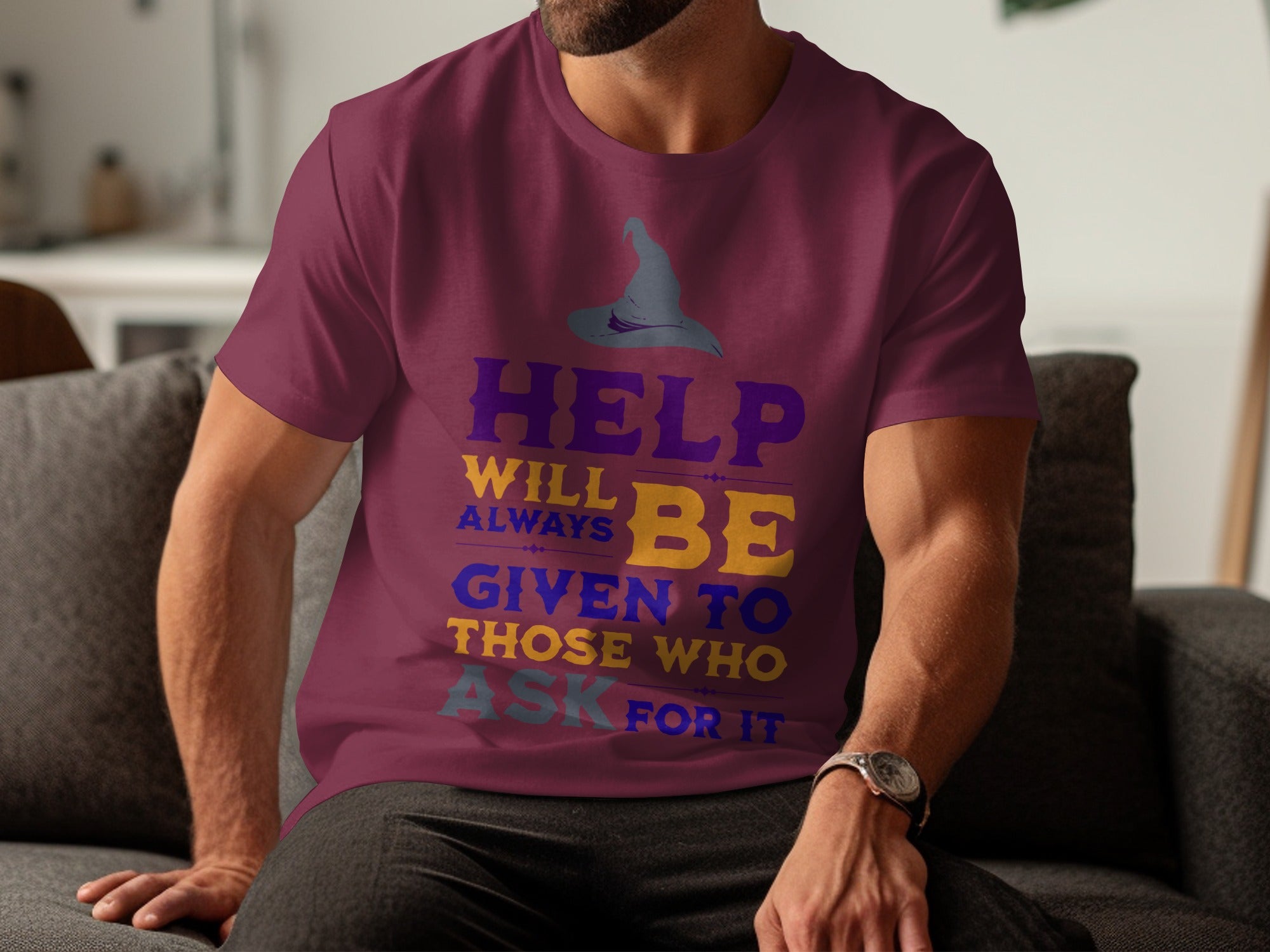 Help Will Always Be Given Graphic T-Shirt product