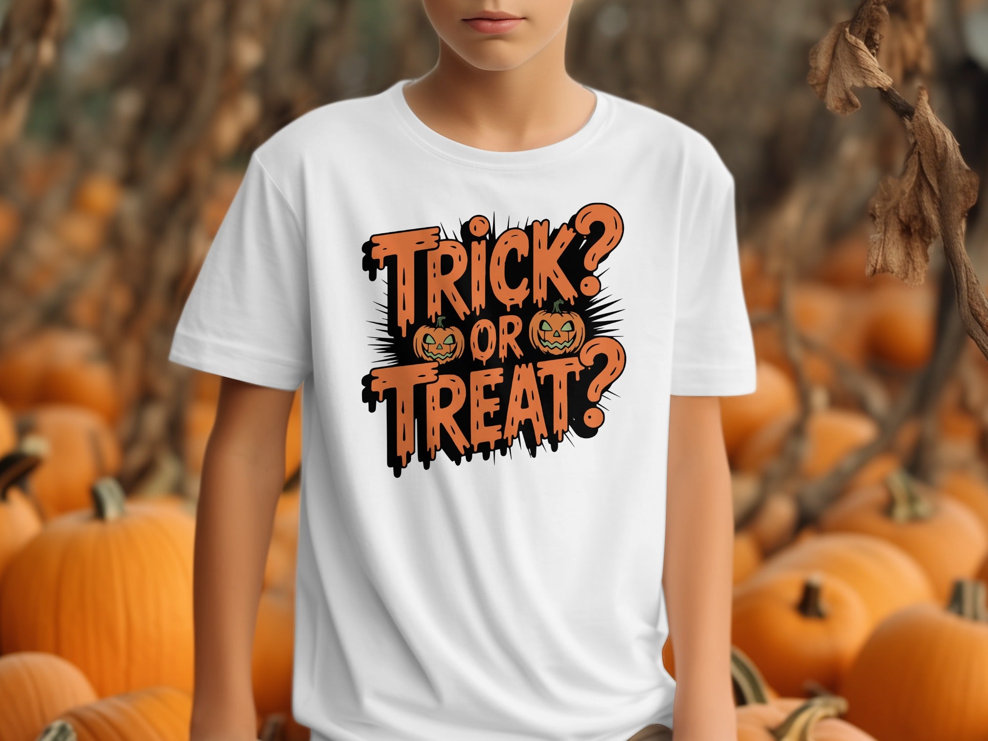 Trick or Treat Halloween Theme Youth Shirt product