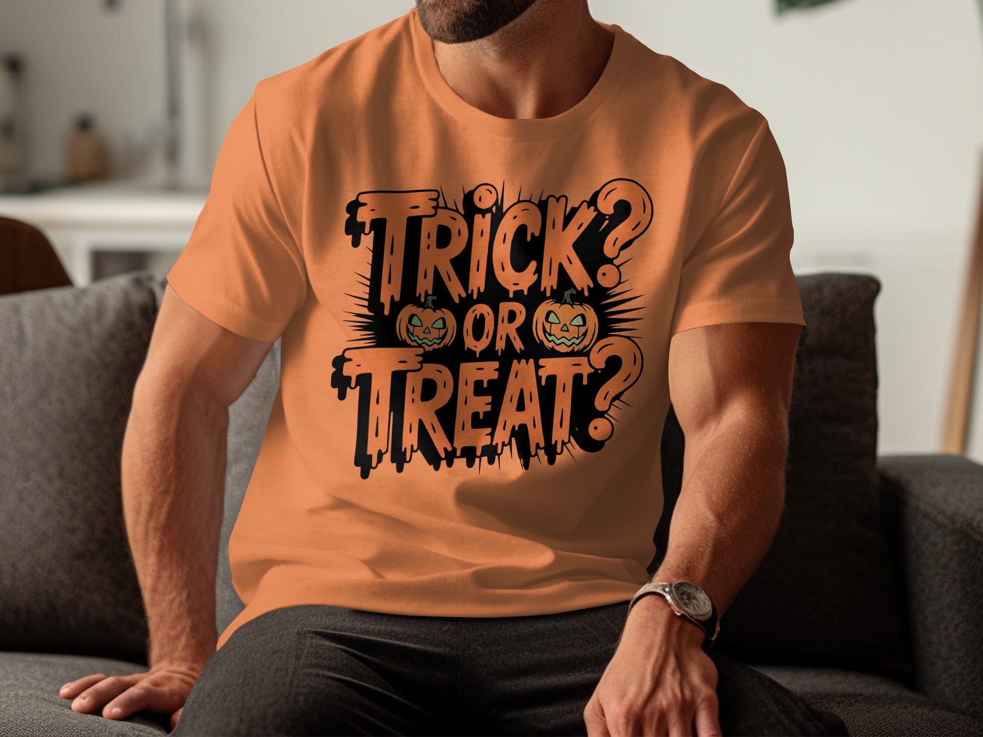 Trick Or Treat Halloween Theme T-shirt product type