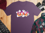 Boo Ghosts Purple Graphic T-Shirt product type