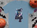 Abracadabra Cat Wizard with Hat Halloween Shirt product