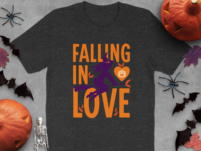 Falling in Love Halloween T-shirt product type
