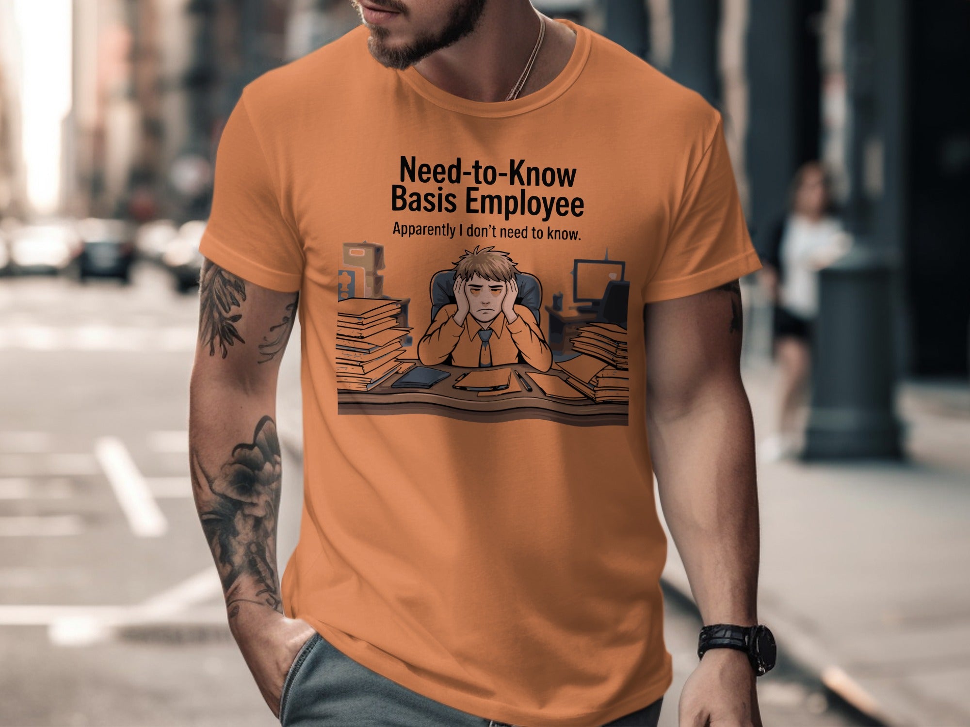 Need-to-Know Basis Employee Graphic T-Shirt product