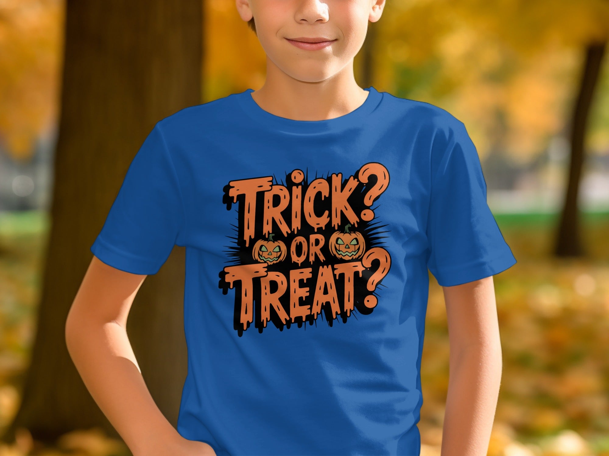 Trick or Treat Halloween Graphic Kids T-shirt Product