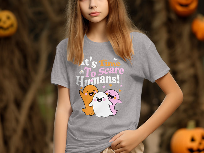 It's Time To Scare Humans Cute Ghost T-shirt product