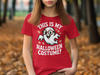 Funny Ghost Halloween Costume Youth T Shirt