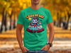 Chill by Day Thrill by Night Vampire Cartoon T-Shirt