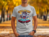 Chill by Day Thrill by Night Vampire Cartoon T-Shirt