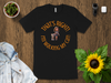 Fun Graphic T-Shirts with Walking Cat Design That's Right