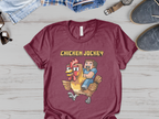 Cool Gaming Chicken Jockey T-Shirt