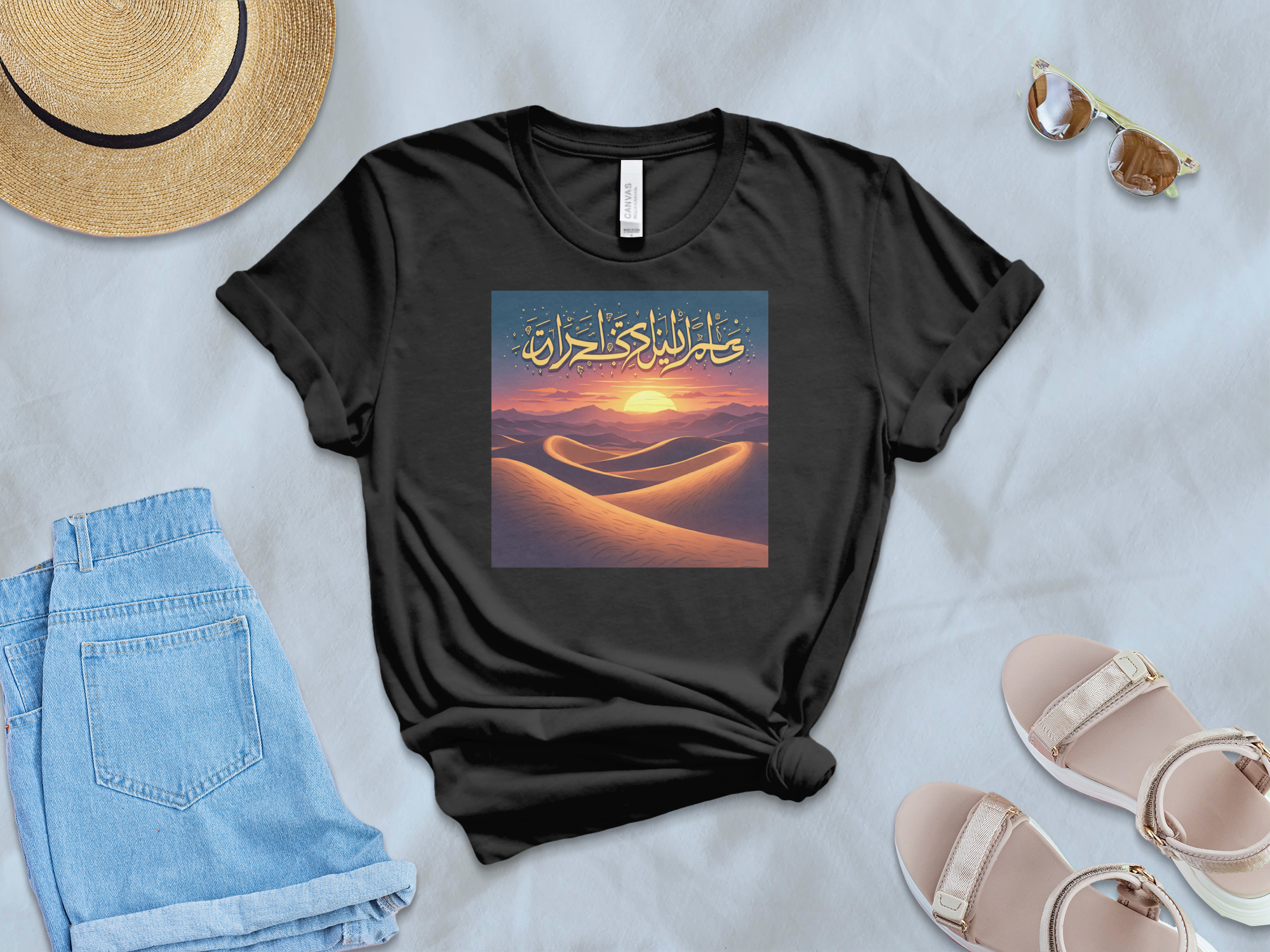 Sunset Desert Scene T-Shirt