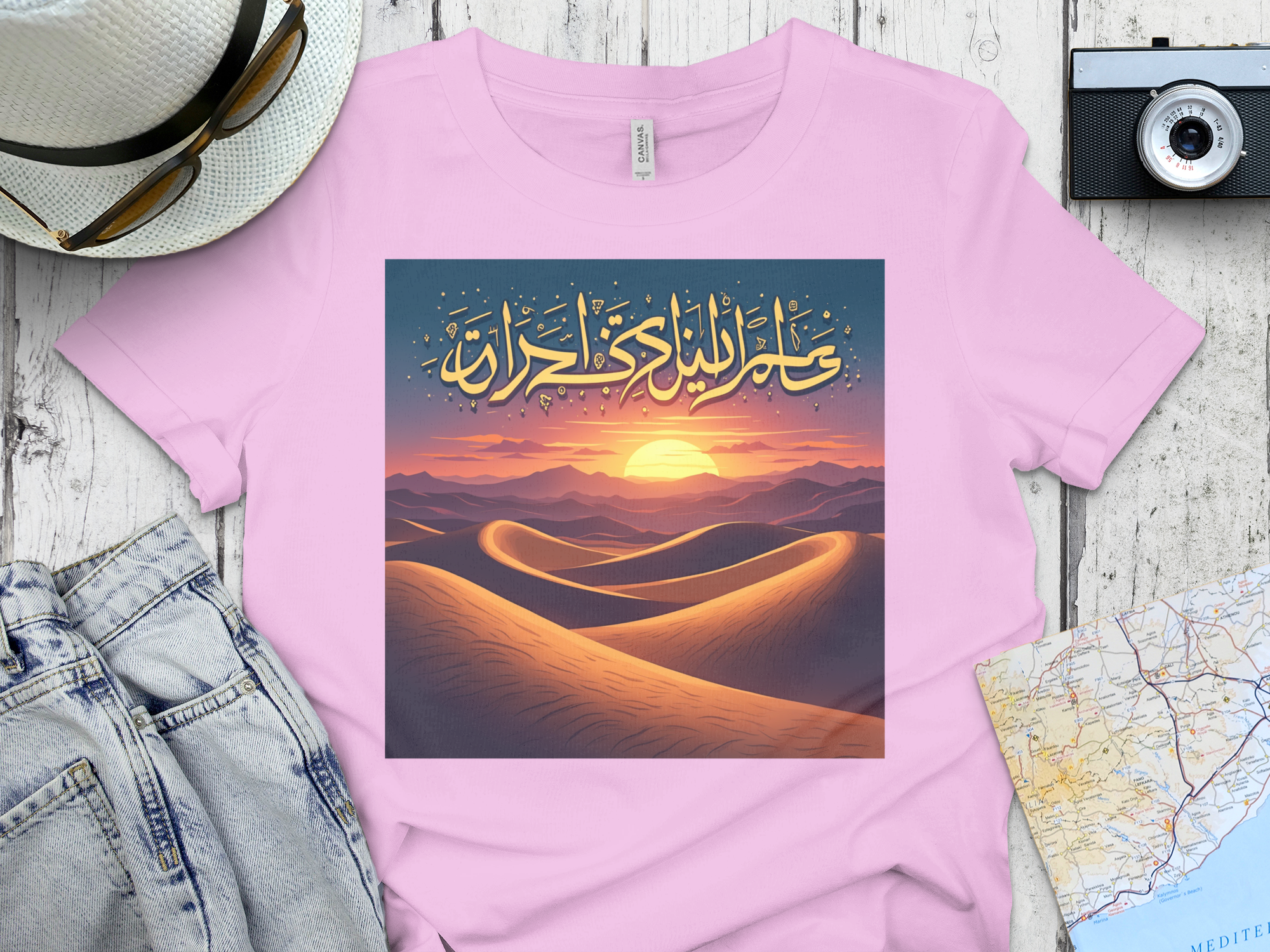 Sunset Desert Scene T-Shirt