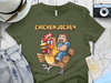 Cool Gaming Chicken Jockey T-Shirt
