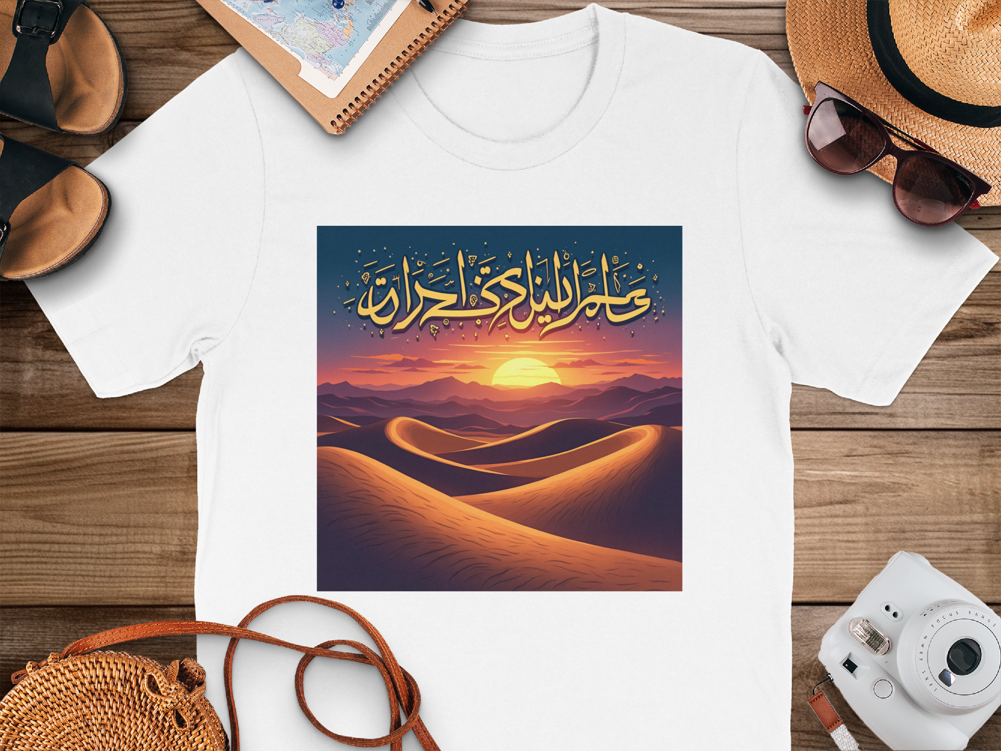 Sunset Desert Scene T-Shirt