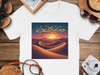 Sunset Desert Scene T-Shirt