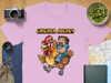 Cool Gaming Chicken Jockey T-Shirt