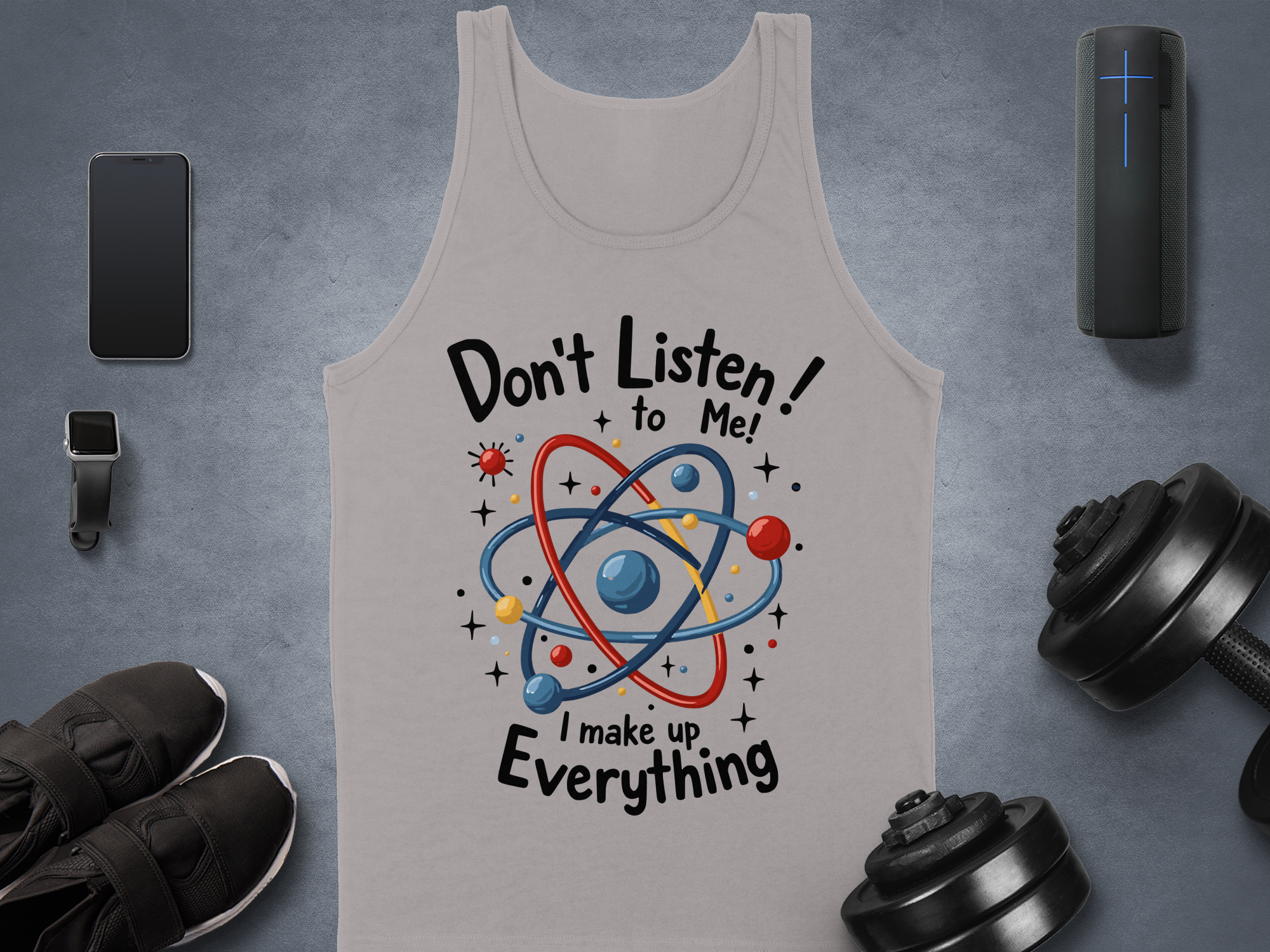 Atom Design Shirt – Funny Science Humor Tee