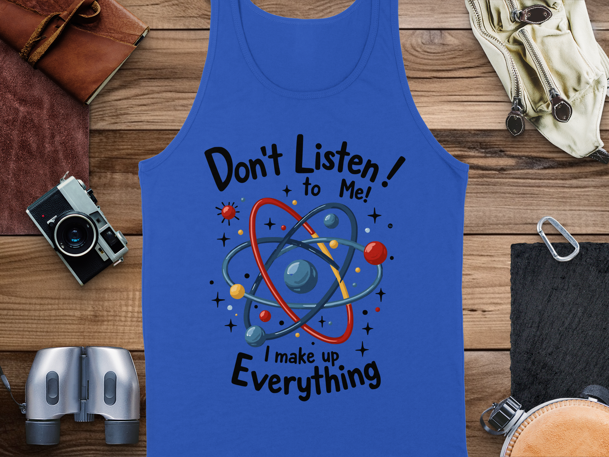 Atom Design Shirt – Funny Science Humor Tee