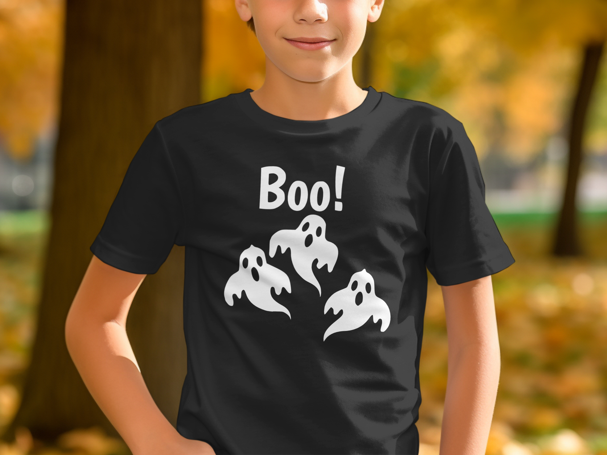 Boo Ghosts Youth T-Shirt