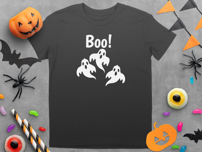 Boo Ghosts Youth T-Shirt