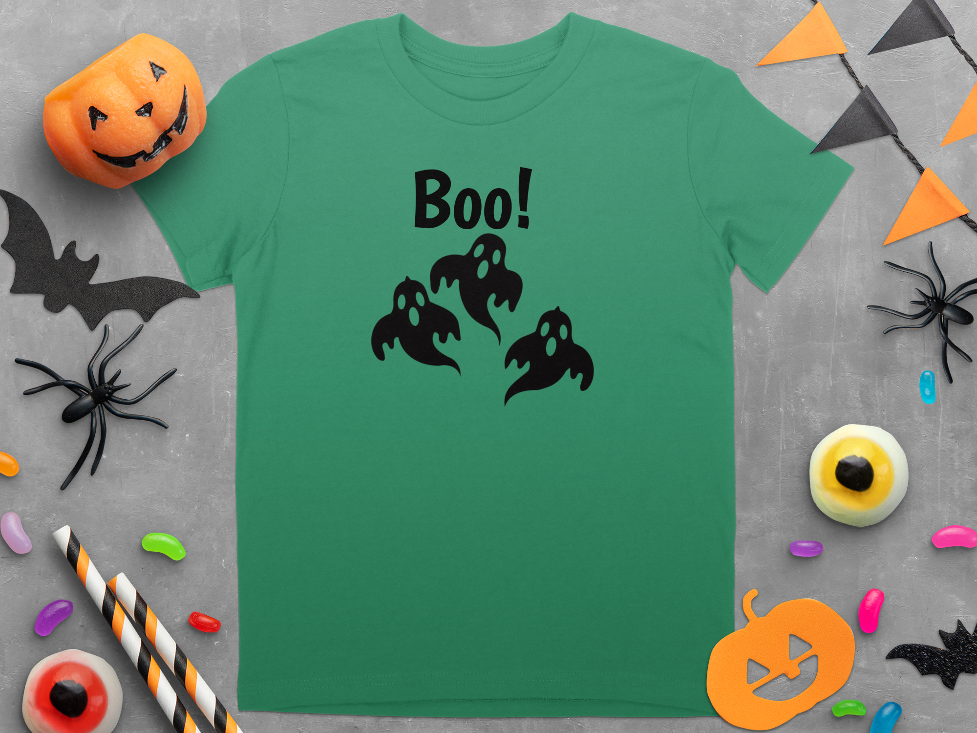 Boo Ghosts Youth T-Shirt
