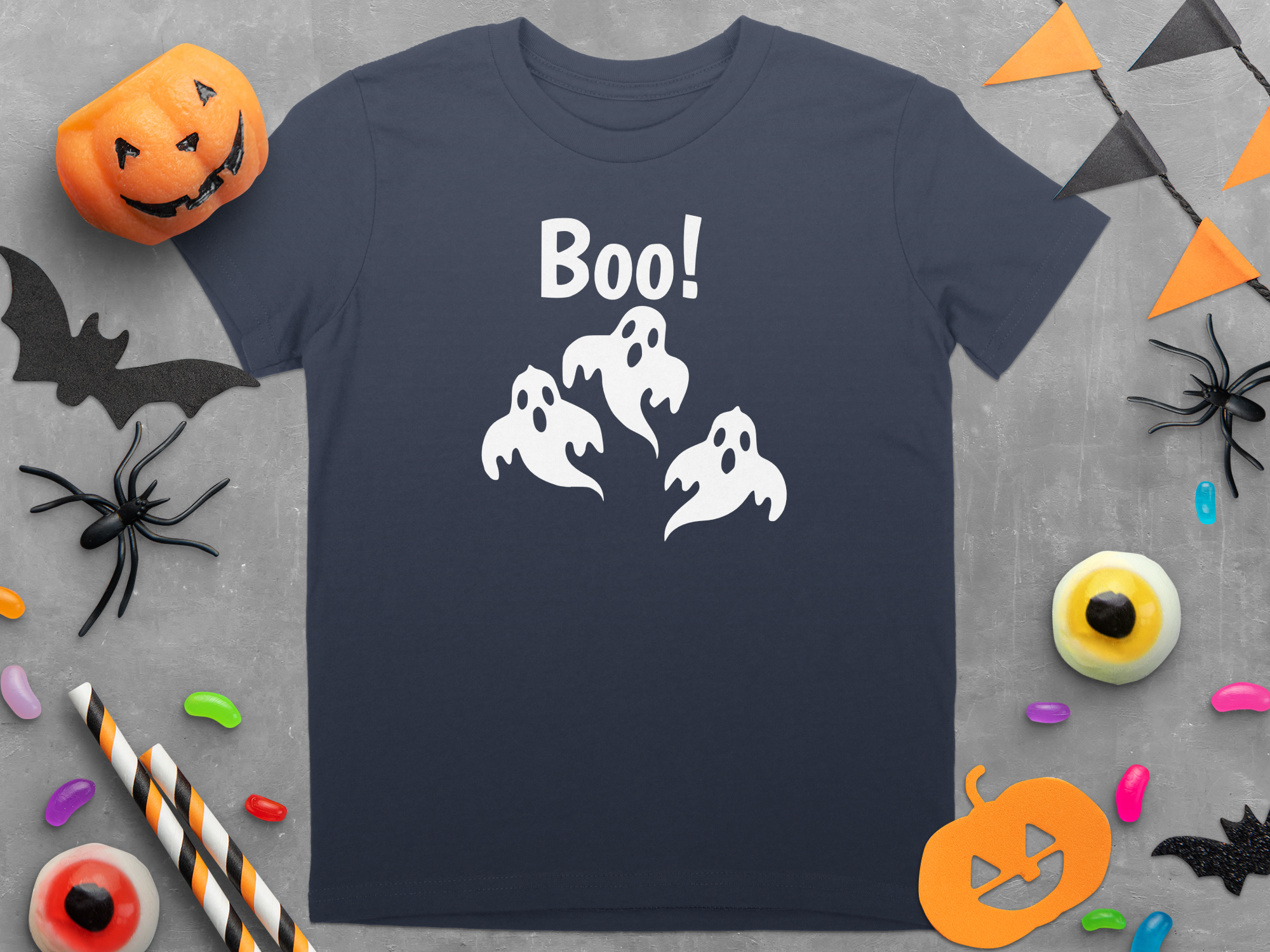 Boo Ghosts Youth T-Shirt
