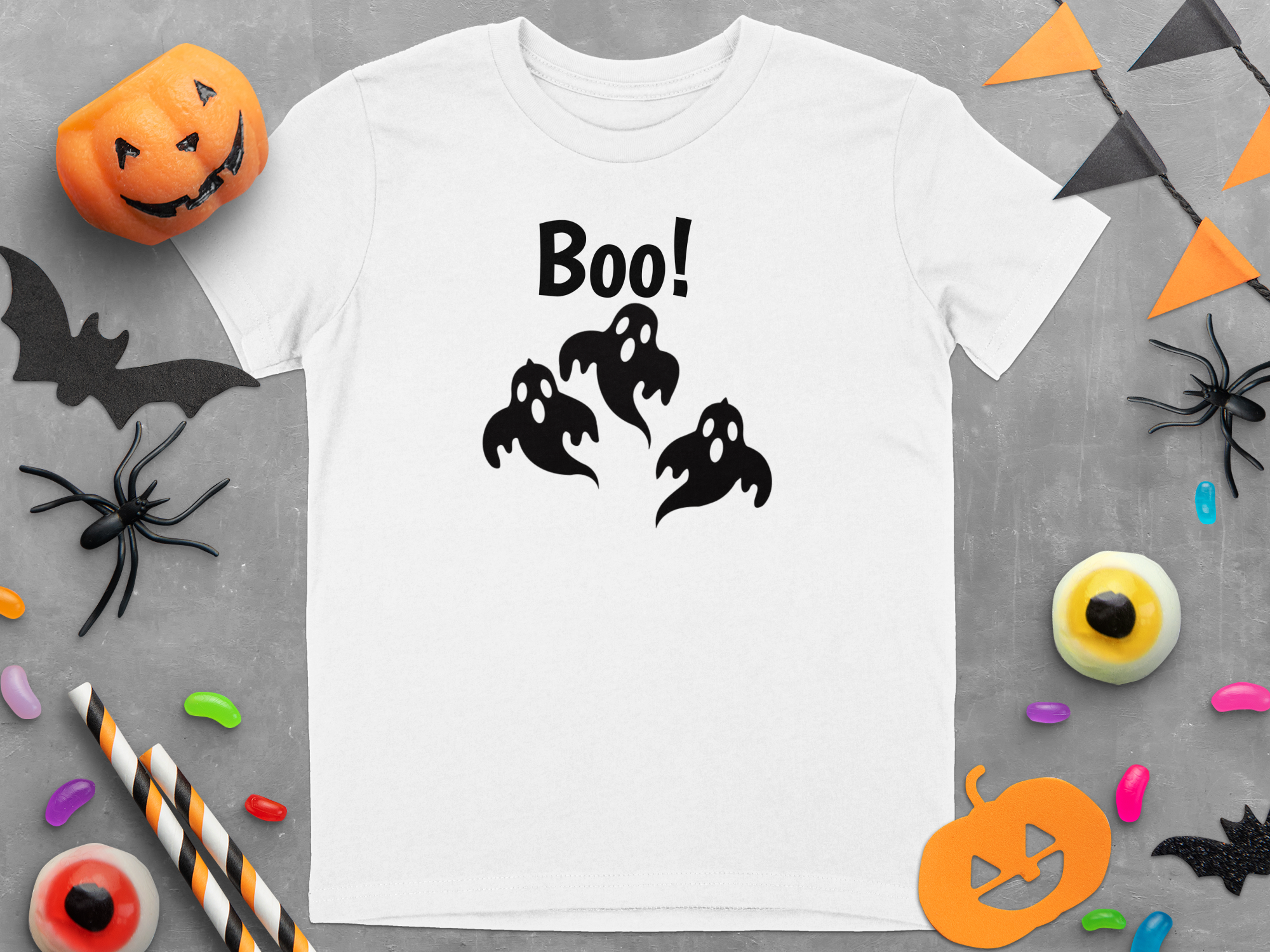 Boo Ghosts Youth T-Shirt