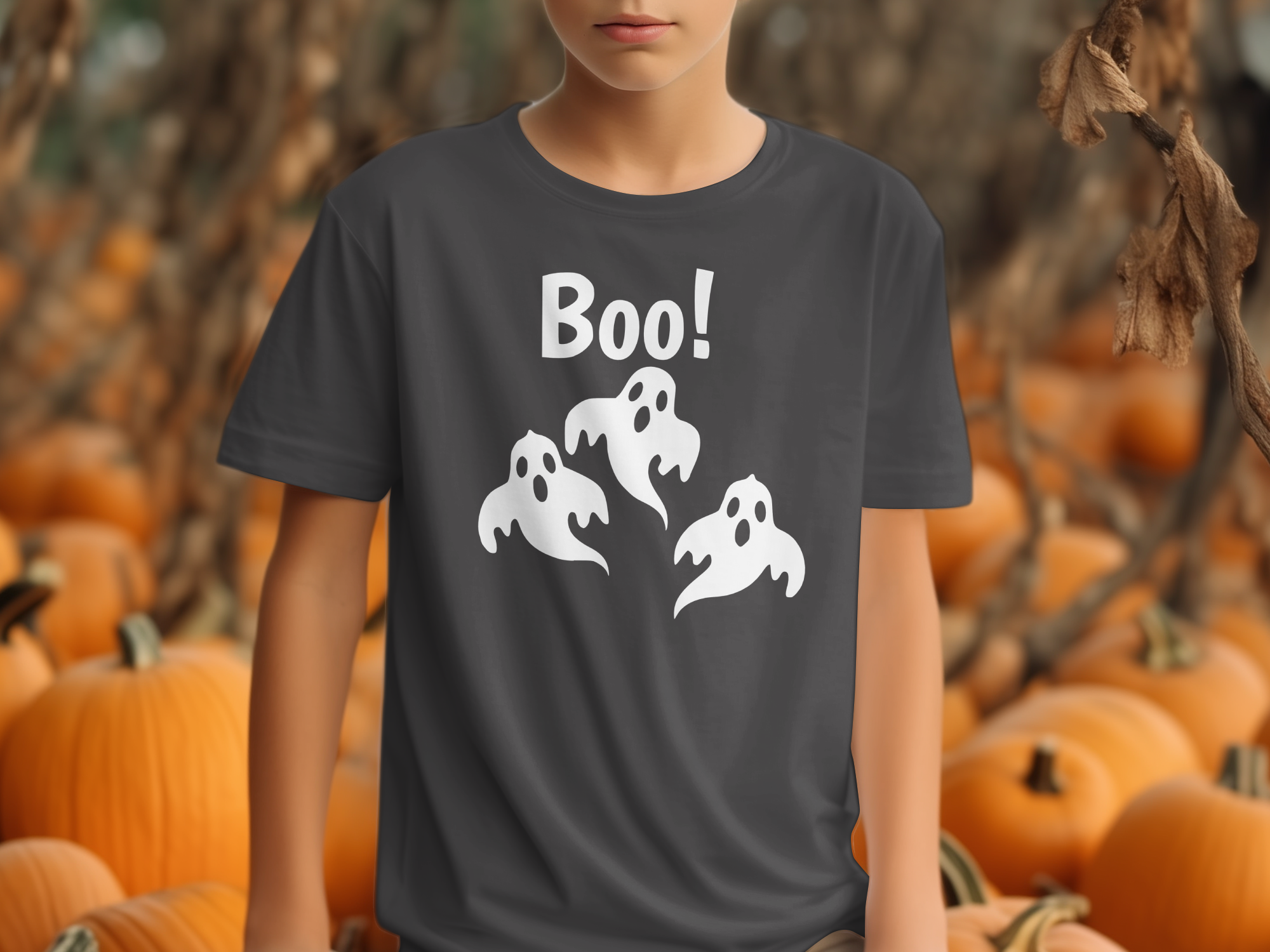 Boo Ghosts Youth T-Shirt