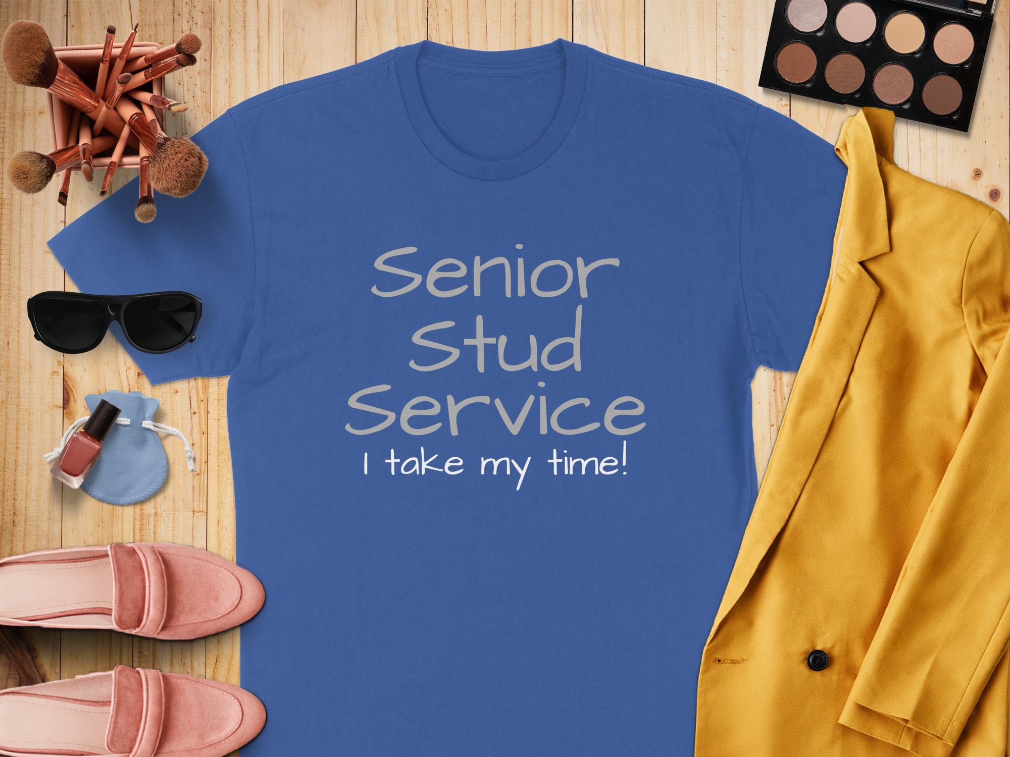 Funny Senior Stud Service T-Shirt