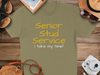 Funny Senior Stud Service T-Shirt