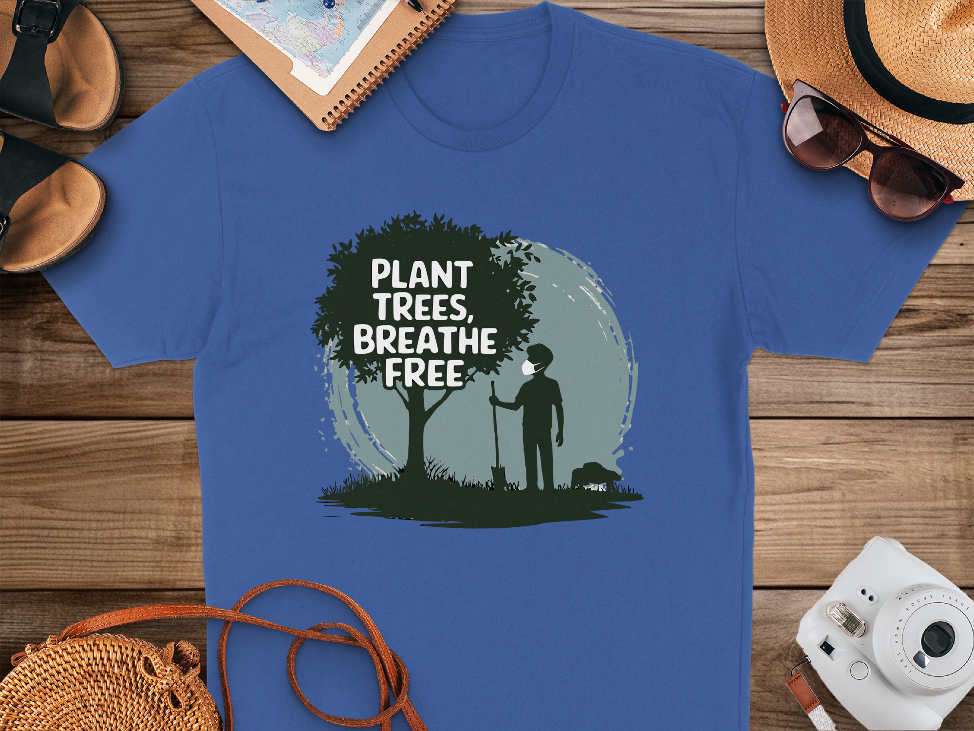 Plant Trees Breathe Free T-Shirt