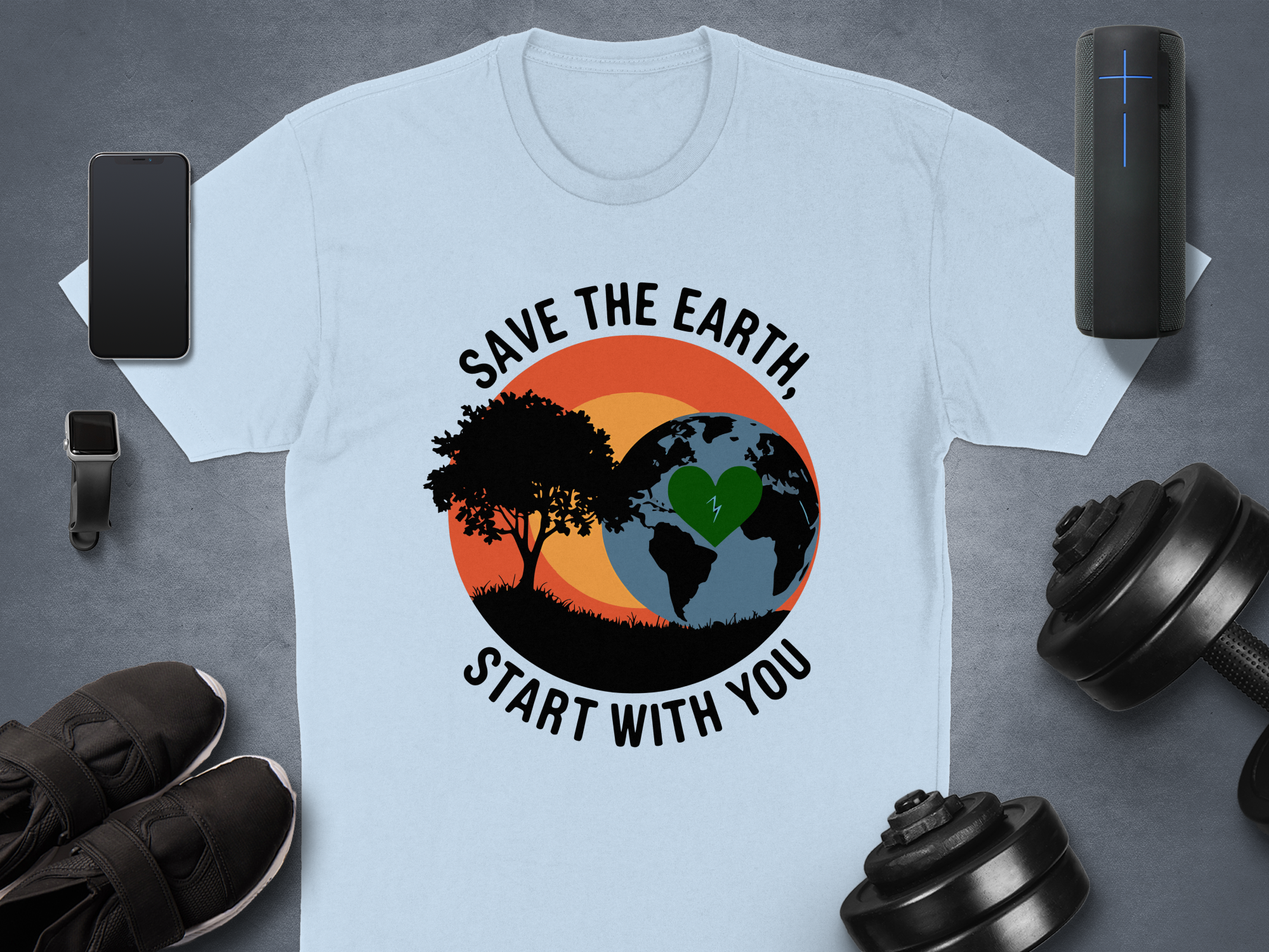 Save The Earth Start with You T-Shirt