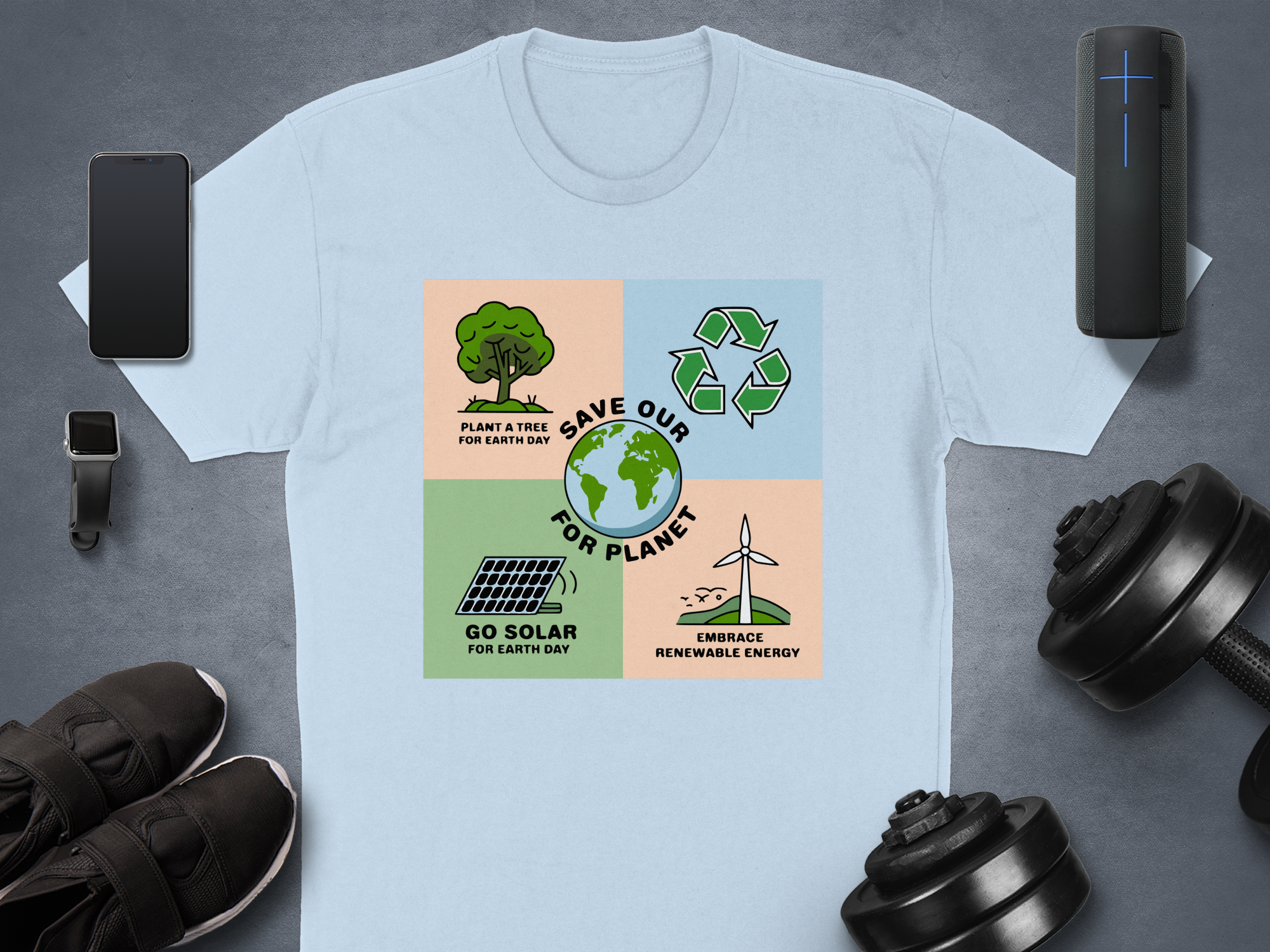 Save Our Planet Earth Day T-Shirt
