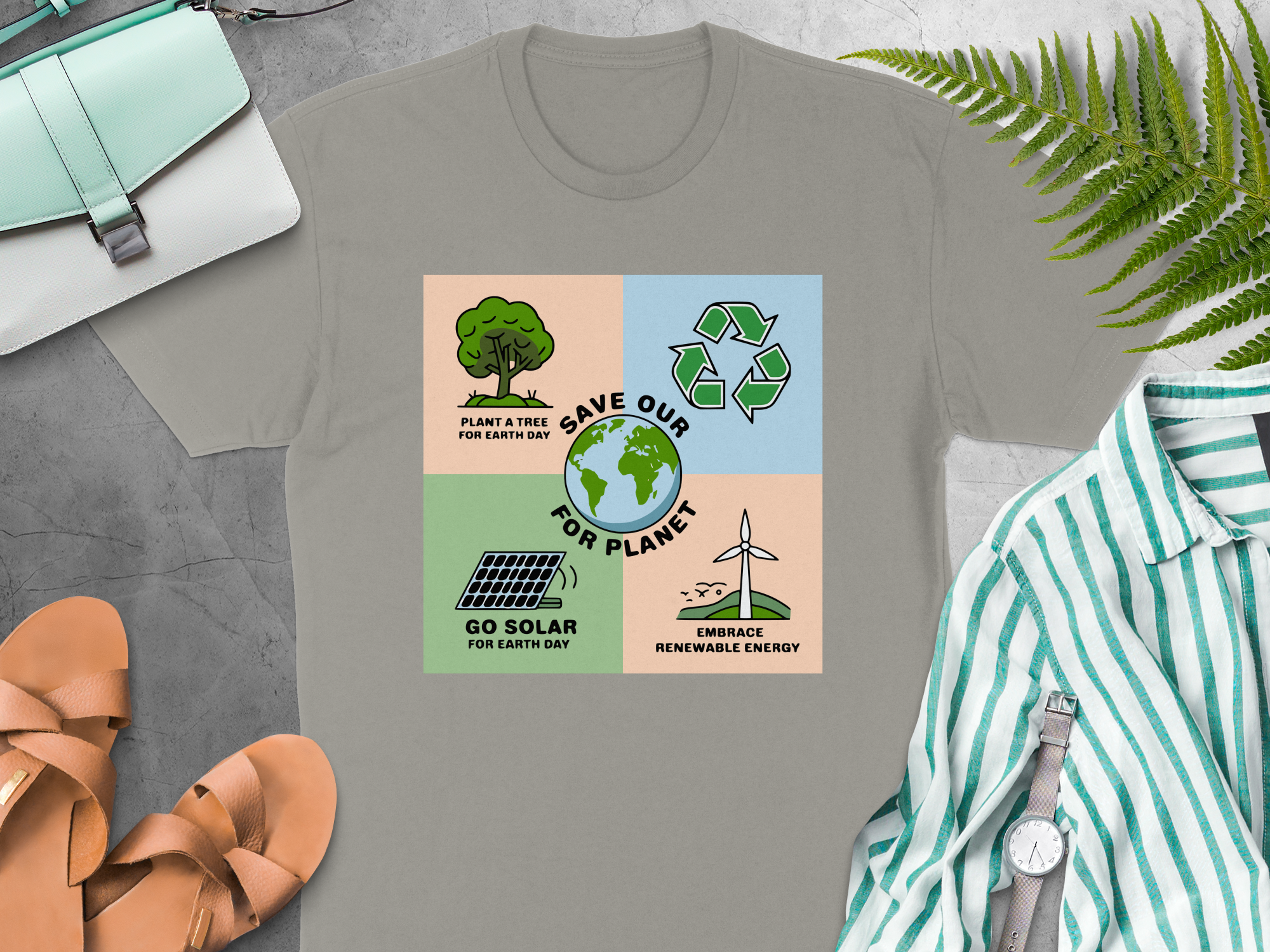 Save Our Planet Earth Day T-Shirt