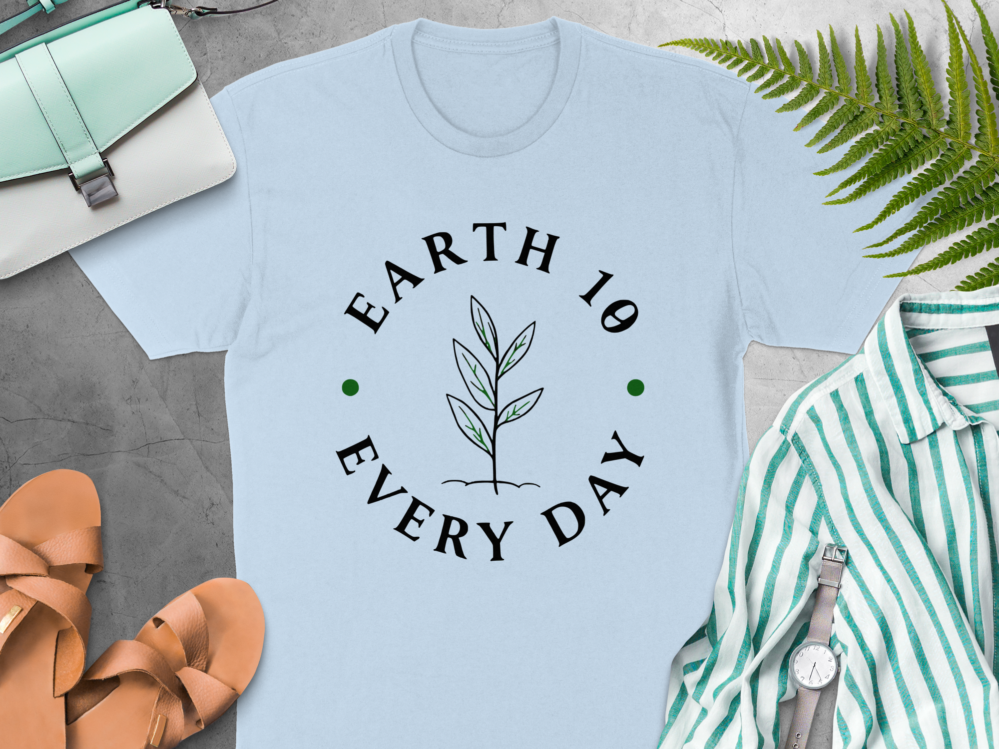 Environmental Awareness Earth Day Everyday T-Shirt