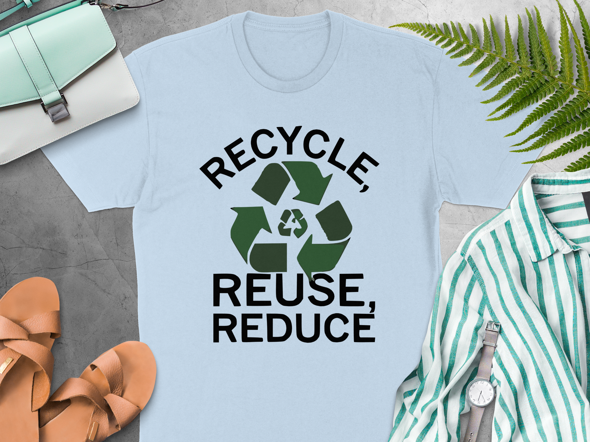Recycle Reuse Reduce T-Shirt