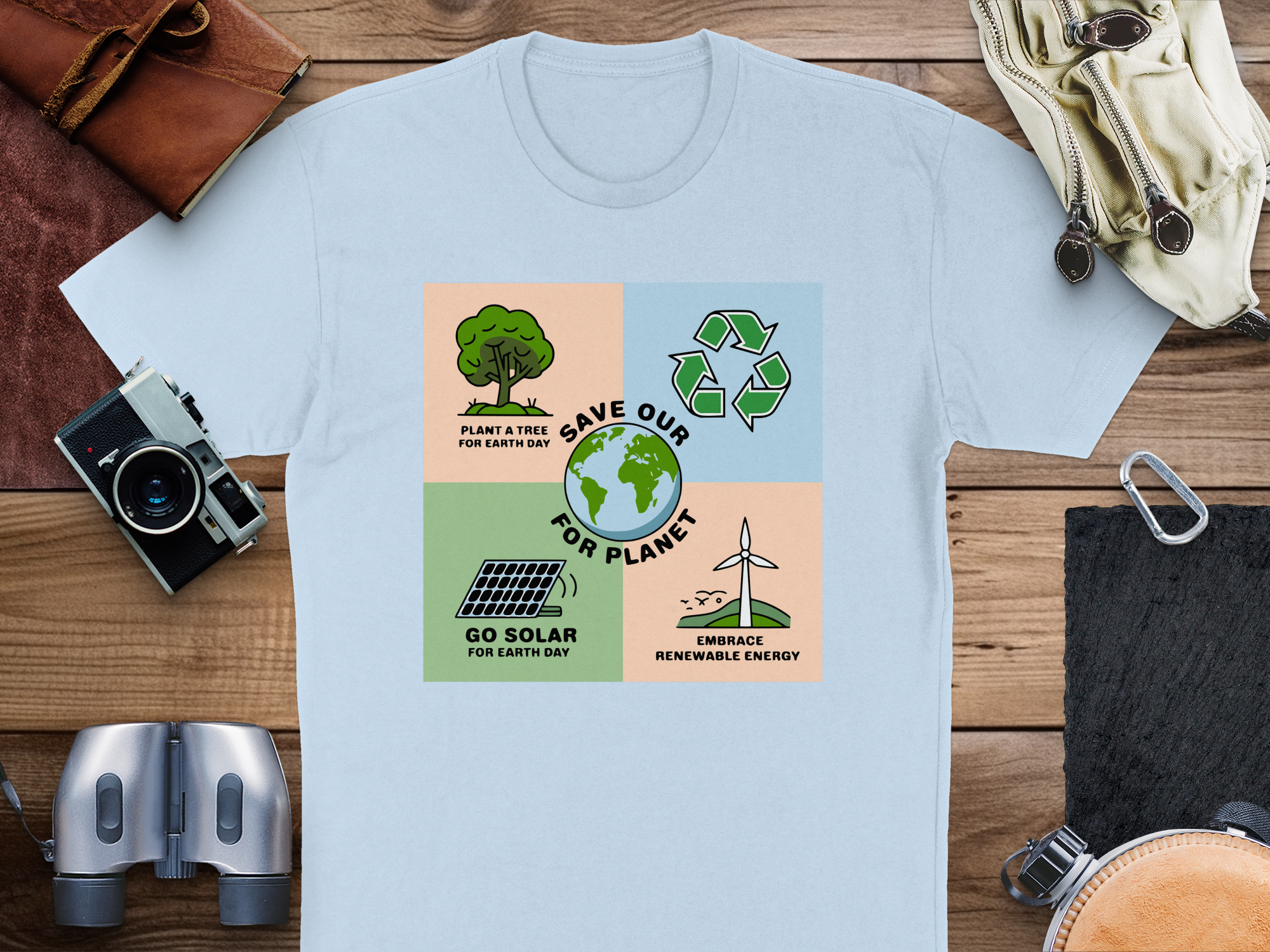 Save Our Planet Earth Day T-Shirt