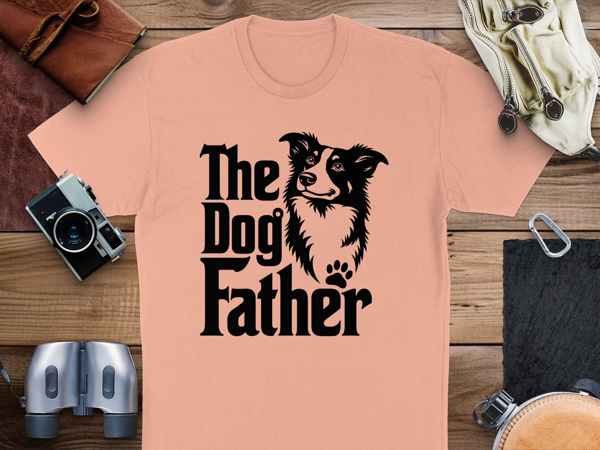 The Dog Father T-Shirt Funny Dog Lover Shirt