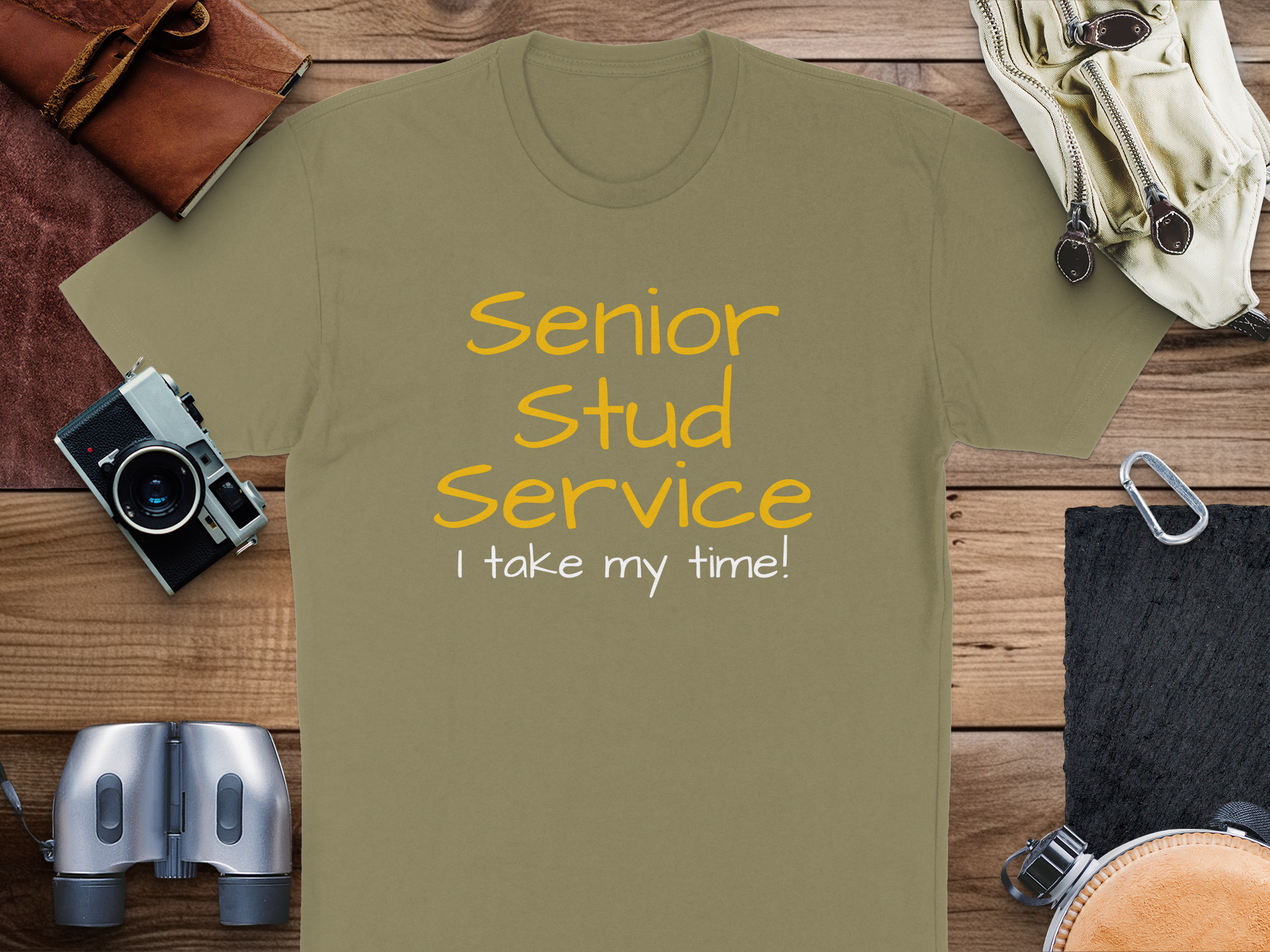 Funny Senior Stud Service T-Shirt