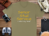 Funny Senior Stud Service T-Shirt