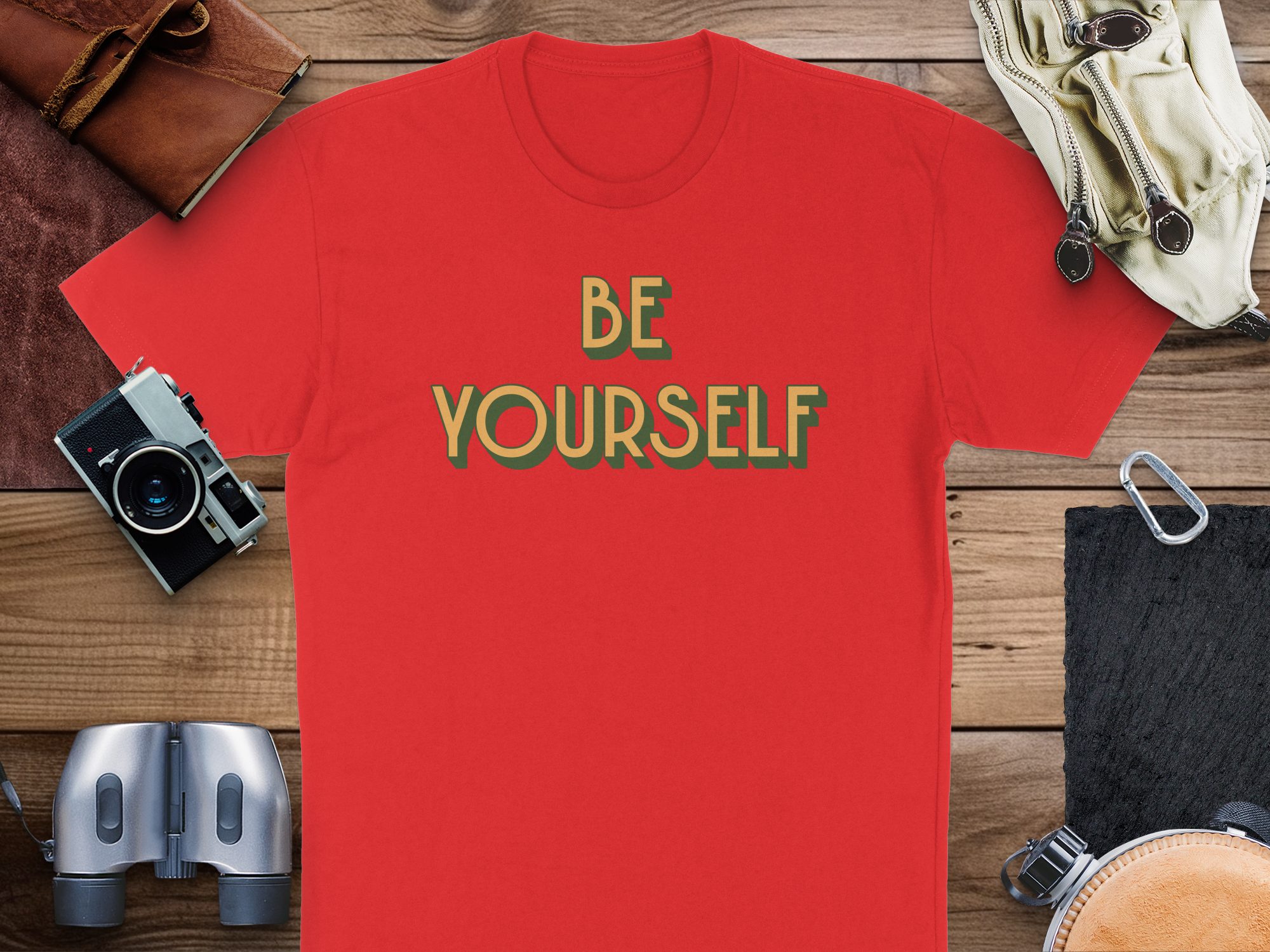 Be Yourself Inspirational Quote T-Shirt