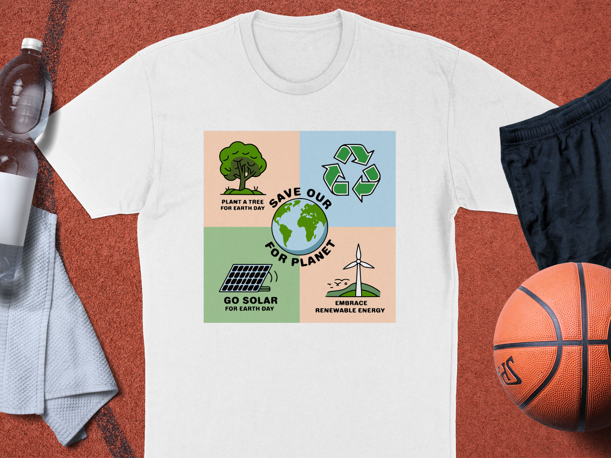 Save Our Planet Earth Day T-Shirt